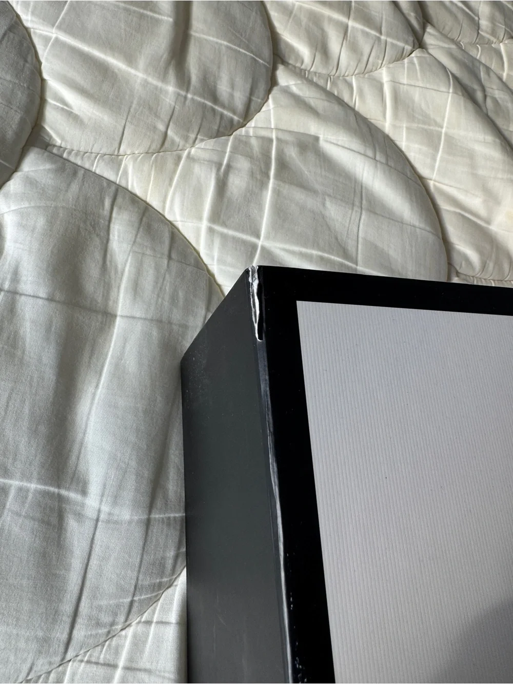 Gucci Black and White Signature Gift Shoe Box